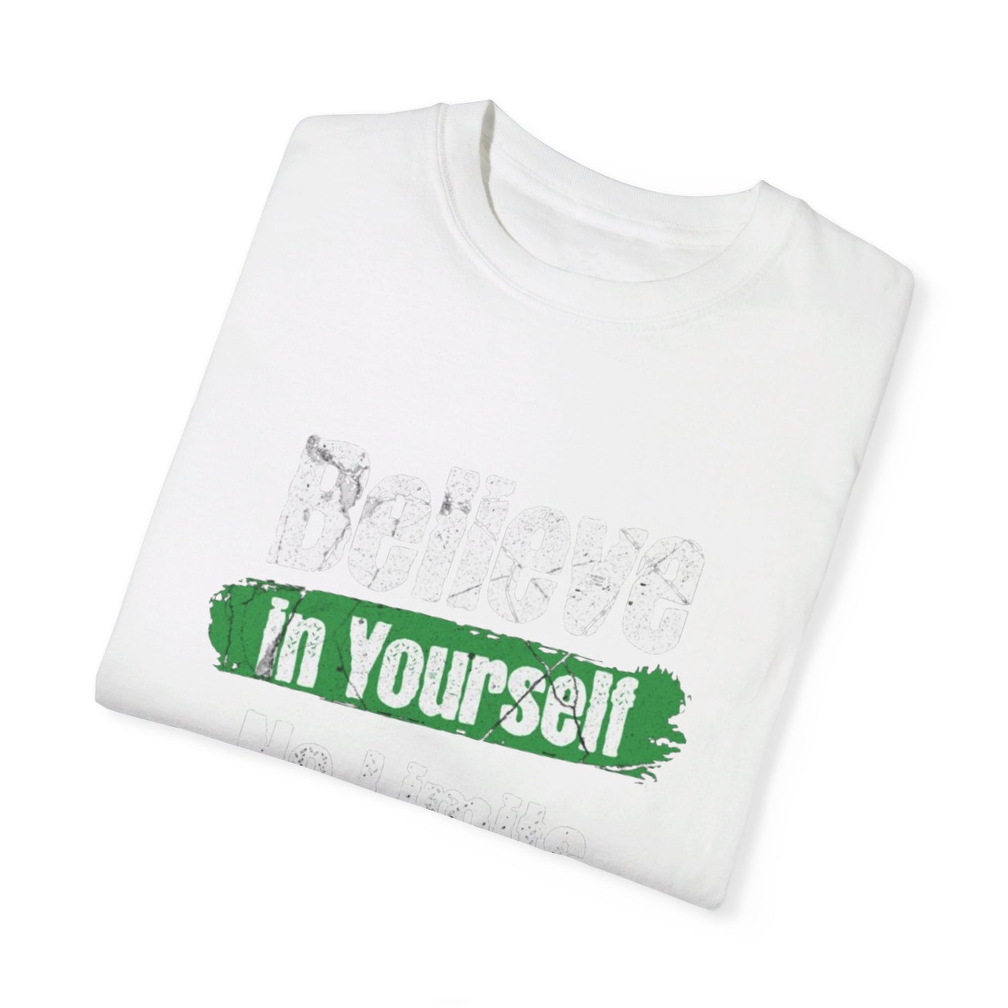 Believe in Yourself, No Limits, Stronger: Motivational T-Shirts for Confidence and Resilience